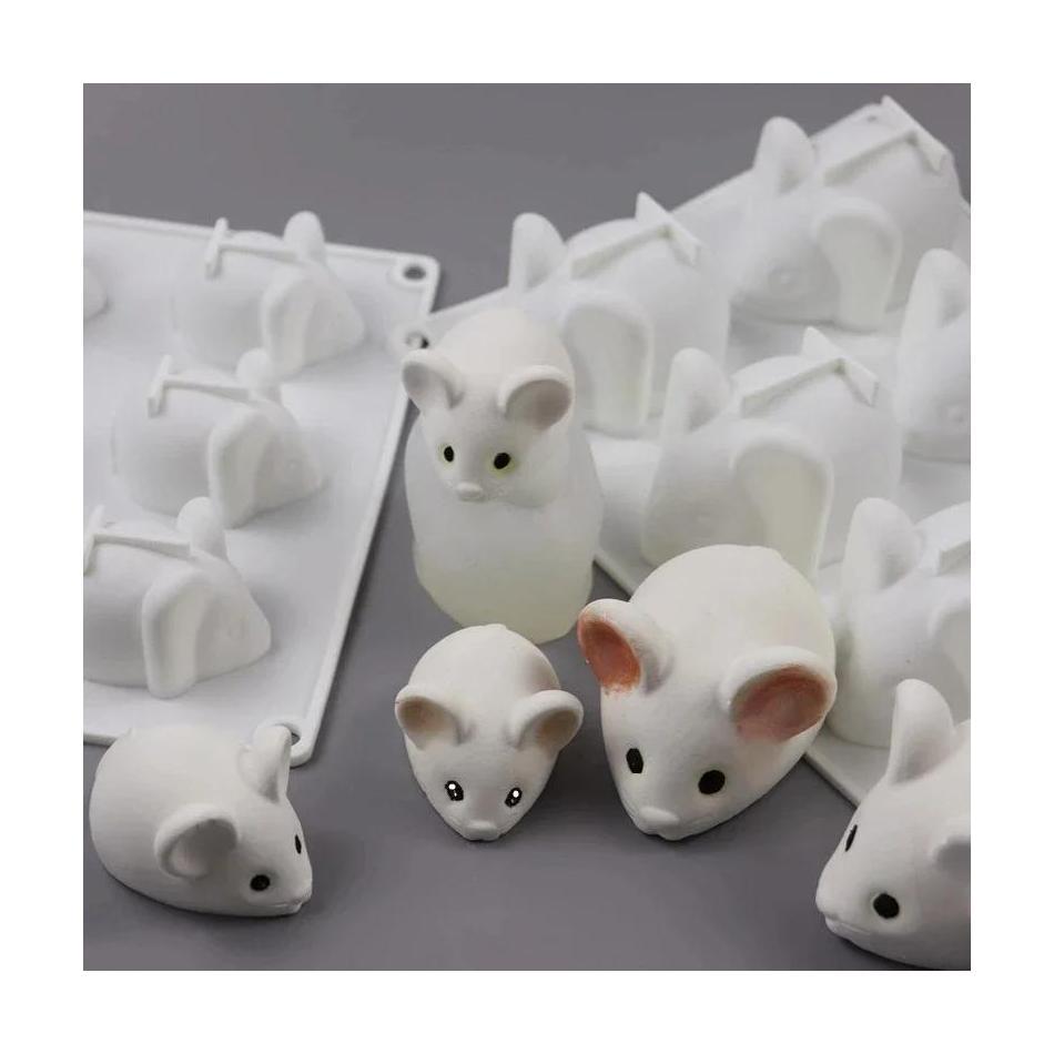 Bunny Cake Mold - 1 Pcs 귀여운 모양 마우스 금형
