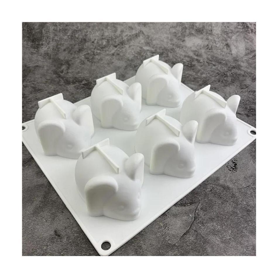 1 Pcs 귀여운 모양 마우스 금형 무스 케이크 디저트 - Bunny Cake Mold 리뷰 및 가격