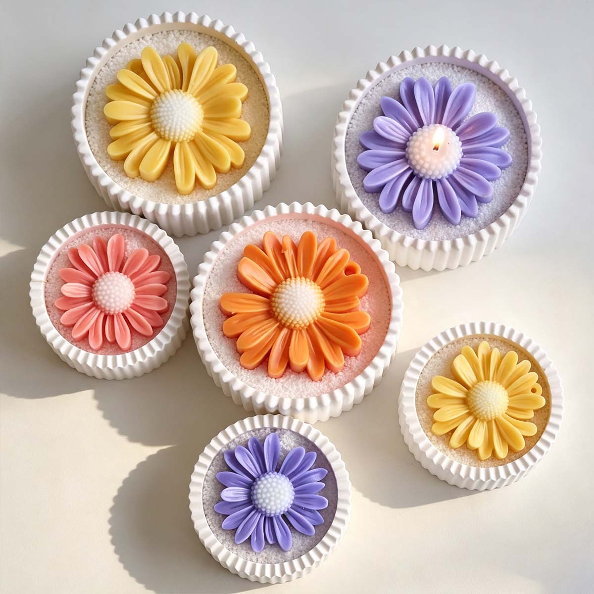 원형 스트라이프 캔들 용기 실리콘 몰드 DIY 수제 석 - Potsticker Mold 리뷰 및 가격