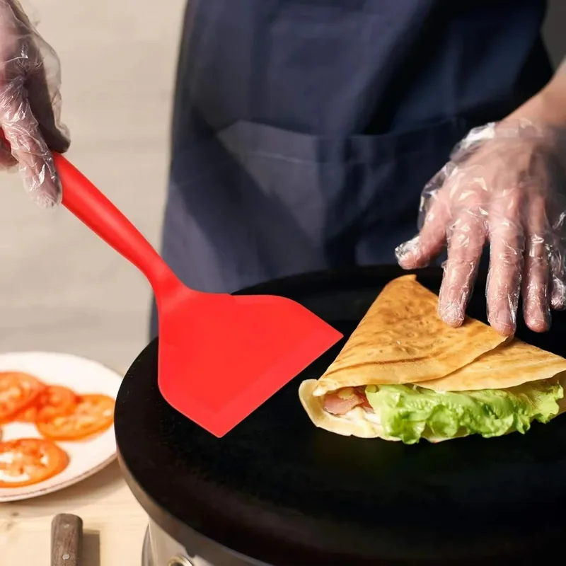 논스틱 실리콘 주걱, 계란 팬케이크 생선 피자용 넓은  - Okonomiyaki Spatula 리뷰 및 가격