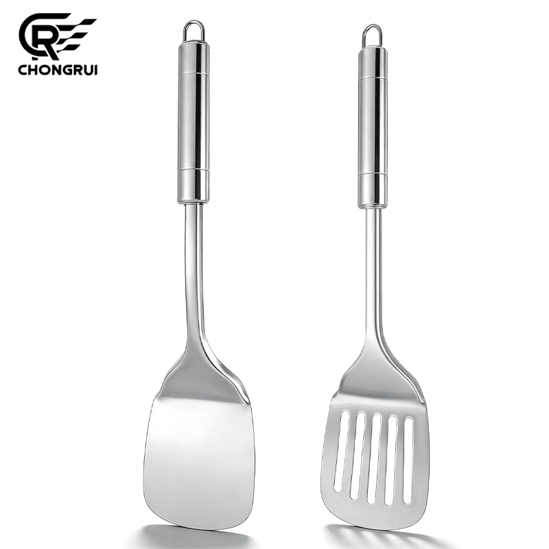 스테인리스 스틸 터너 롱 핸들 슬롯형 삽 논스틱 주방  - Okonomiyaki Spatula 리뷰 및 가격