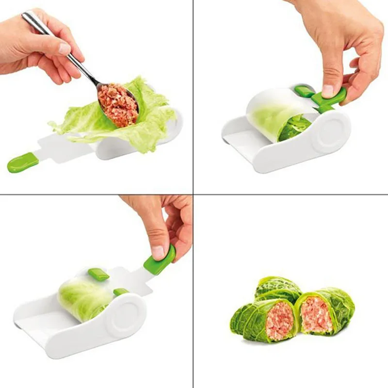 창의적인 야채 고기 롤 도구, 포도 잎 야채 롤 기계, - Spring Roll Wrapper 리뷰 및 가격