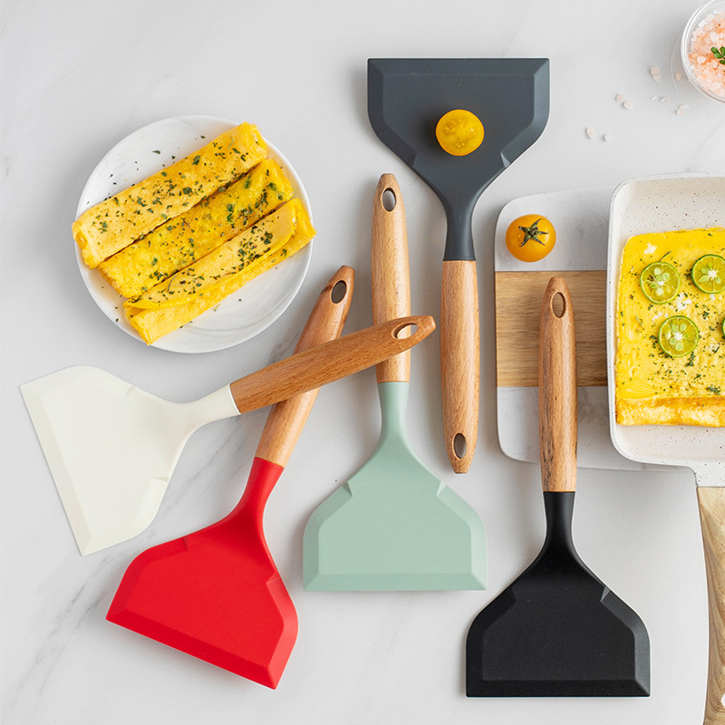 식품 등급 실리콘 조리기구 다마고야키 주걱 쇠고기 고기 - Okonomiyaki Spatula 리뷰 및 가격