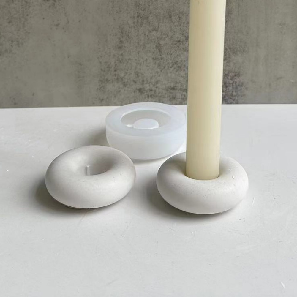 원형 도넛 캔들 홀더 실리콘 몰드, 수지 캐스트 쥬얼리 - Donut Mold Silicone 리뷰 및 가격