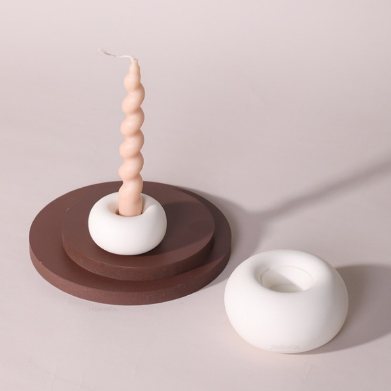 원형 도넛 캔들 홀더 실리콘 몰드, 수지 캐스트 쥬얼리 - Donut Mold Silicone 리뷰 및 가격