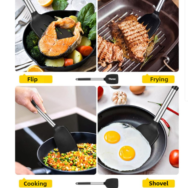 1/2Pcs 실리콘 주걱 세트 내열성 Nonstick  - Okonomiyaki Spatula 리뷰 및 가격